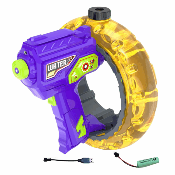 Water Blaster Pro™ – Licht&Spetterpret - Water Pistool Paars | Educatief Speelgoed - Afbeelding 1