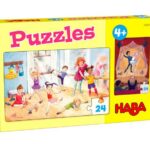 Puzzels Ballerina (2x 24) - HABA  Legpuzzel