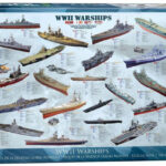 WW II Warships (1000) - Eurographics  Legpuzzel