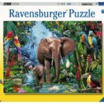 Olifanten in de jungle (150) - Ravensburger  Legpuzzel
