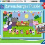 Peppa Pig: Tijd voor een feestje! (2x 24) - Ravensburger  Legpuzzel