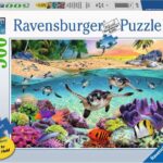 Baby zeeschildpadden (500 extra groot) - Ravensburger  Legpuzzel|Legpuzzel - grote stukken