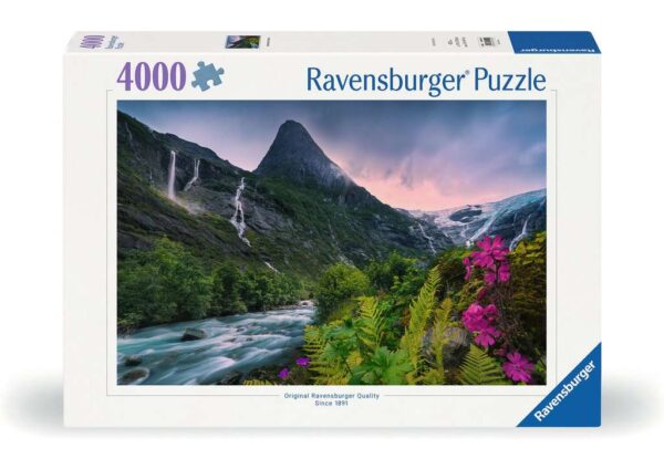 Stunning Mountainvibes (4000) - Ravensburger  Legpuzzel - Afbeelding 1