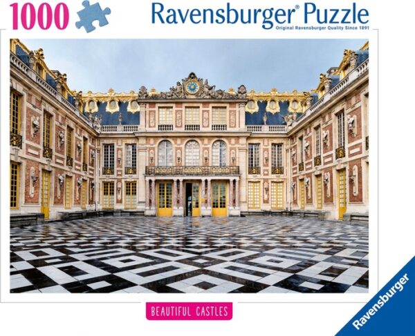 Beautiful Castles: Palace of Versailles, France (1000) - Ravensburger  Legpuzzel - Afbeelding 1