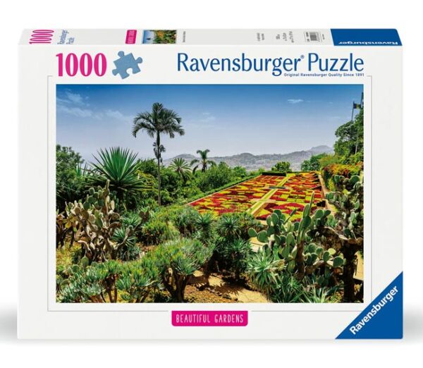 Beautiful Gardens: Botanical Garden, Madeira (1000) - Ravensburger  Legpuzzel - Afbeelding 1