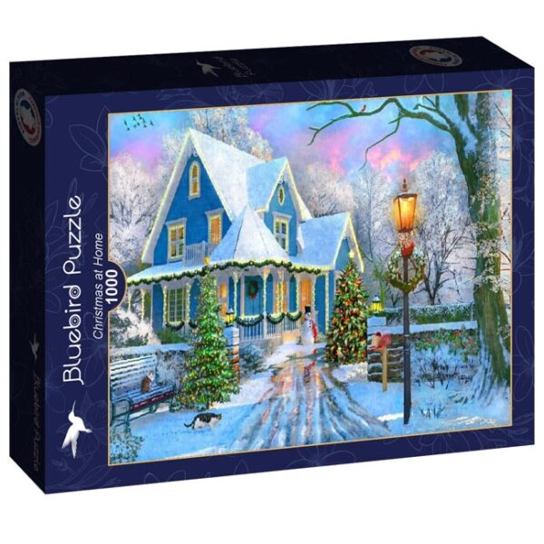 Christmas at Home (1000) - Bluebird Puzzle  Legpuzzel - Afbeelding 1