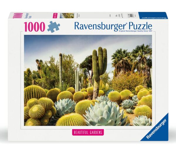 Beautiful Gardens: The Huntington Desert Garden, California (1000) - Ravensburger  Legpuzzel - Afbeelding 1