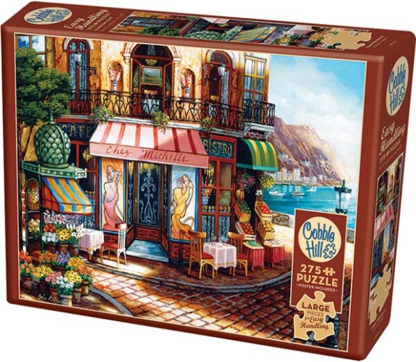 Chez Michelle (275) Easy Handling - Cobble Hill  Legpuzzel|Legpuzzel - grote stukken - Afbeelding 1