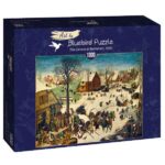 Brueghel the Elder - The Census at Bethlehem, 1566 (1000) - Bluebird Puzzle  Legpuzzel