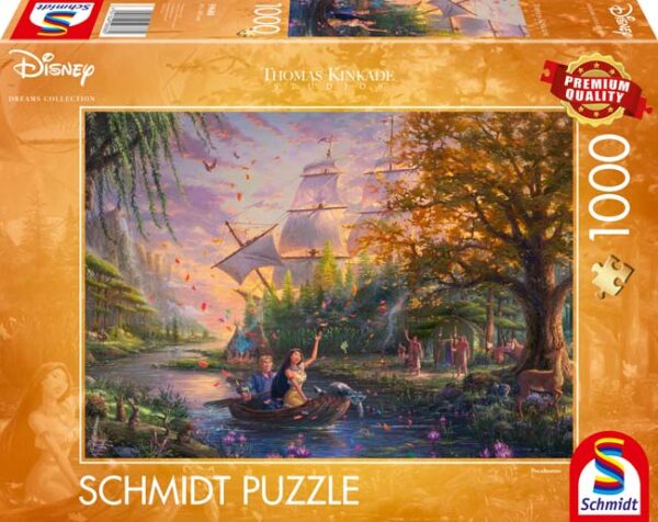 Pocahontas (1000) - Schmidt  Legpuzzel - Afbeelding 1