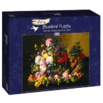 Severin Roesen - Still Life, Flowers and Fruit, 1855 (1000) - Bluebird Puzzle  Legpuzzel