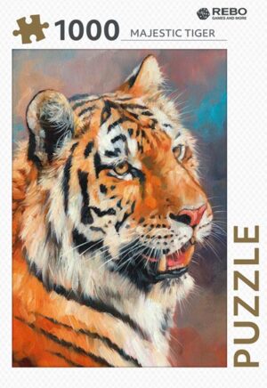 Majestic Tiger (1000) - Rebo  Legpuzzel