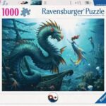 Enchanted Depths: Dragon, Mermaid, and Turtles (1000) - Ravensburger  Legpuzzel