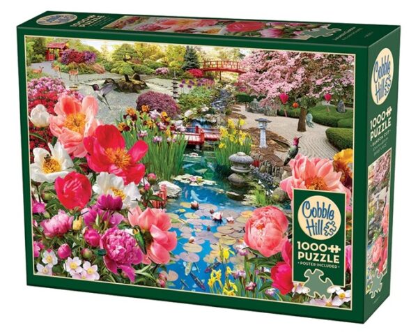 Japanese Garden (1000) - Cobble Hill  Legpuzzel - Afbeelding 1