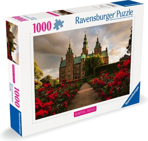 Beautiful Castles: Rosenborg Castle, Denmark (1000) - Ravensburger  Legpuzzel - Afbeelding 1