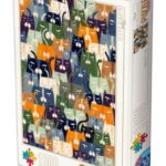 Andrea Kürti - Cats (1000) - Dtoys  Legpuzzel