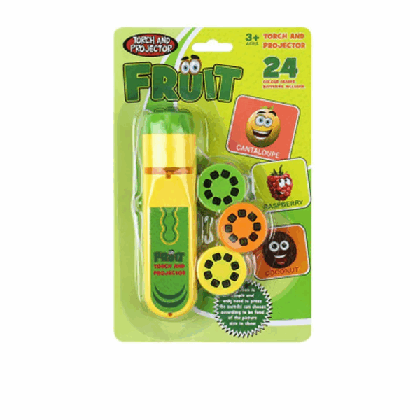 Glow Tales™ – Bedtijd Beelden – Speelgoed Projectie Zaklamp Fruit | Educatief Speelgoed - Afbeelding 1