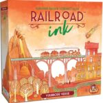 RailRoad Ink (Vuurrode versie) - White Goblin Games Dobbelspel