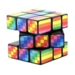 Magic Cube Puzzle™ - Draai, Verwonder&Los op - Puzzel Regenboogspiegel | Educatief Speelgoed