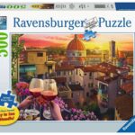 Wijn drinken op het terras (500 extra groot) - Ravensburger  Legpuzzel|Legpuzzel - grote stukken