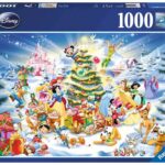Kerst met Disney (1000) - Ravensburger  Legpuzzel