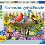 Bij het vogelbadje (500 extra groot) - Ravensburger  Legpuzzel|Legpuzzel - grote stukken
