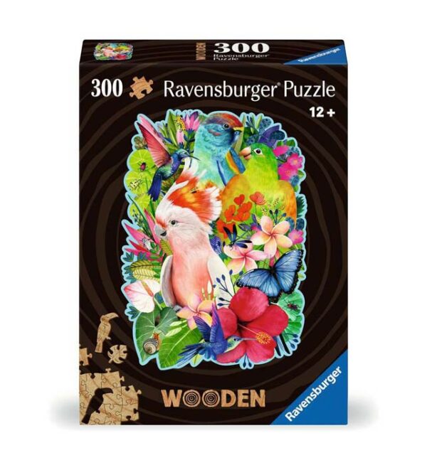 Prachtige Vogels - Houten puzzel (300) - Ravensburger  Legpuzzel - Afbeelding 1