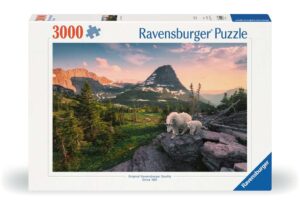 Alpine Goat with Baby (3000) - Ravensburger  Legpuzzel