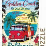 Golden Coast (1000) - Rebo  Legpuzzel