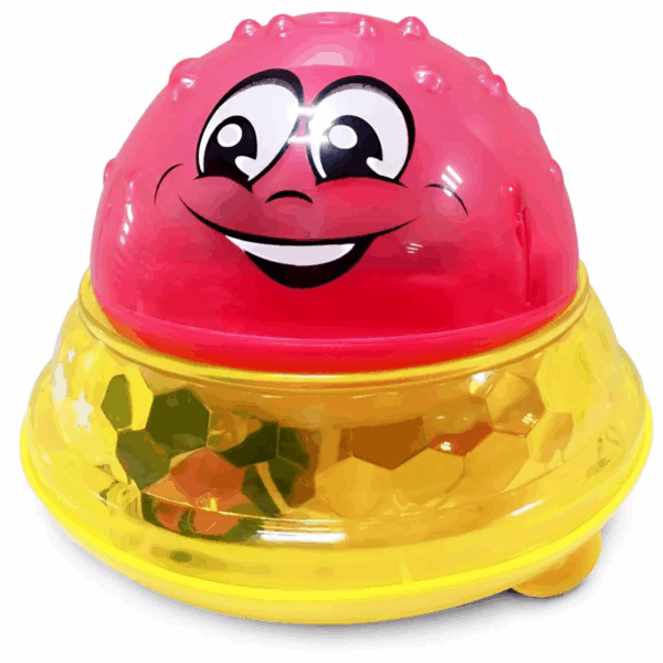 Aqua Light Show™ – Magisch Badplezier – Speelgoed Rode Ball met Basis | Educatief Speelgoed - Afbeelding 1