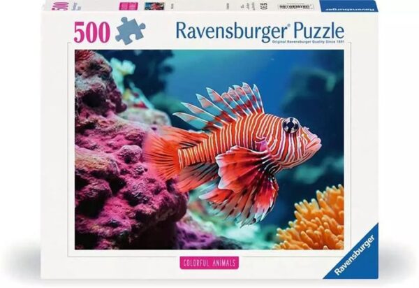 Red Lionfish (500) - Ravensburger  Legpuzzel - Afbeelding 1