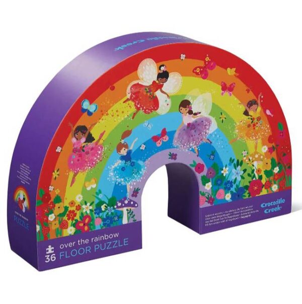 Vloerpuzzel Regenboog (36) - Crocodile Creek  Legpuzzel - Afbeelding 1