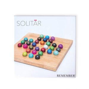 Solitaire (merk Remember) - Remember Bordspel|Denkspel