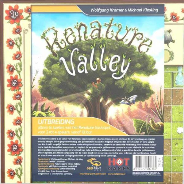 Renature: Valley (NL) - Hot Games Bordspel - Afbeelding 1