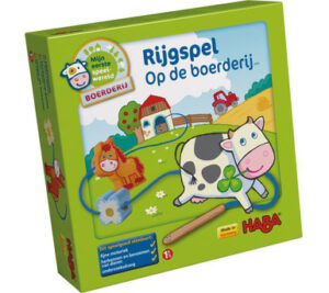 Rijgspel Op de boerderij - HABA Behendigheidsspel
