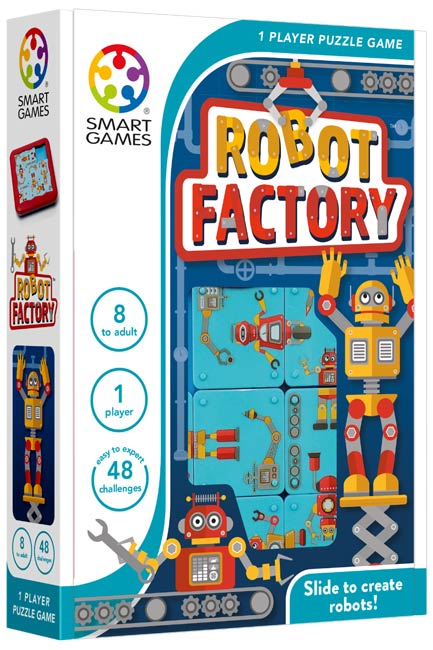 Robot Factory - SmartGames Denkspel Robot Factory - SmartGames Denkspel - Afbeelding 1