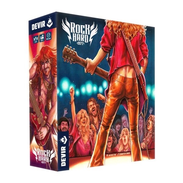 Rock Hard 1977 - Devir Bordspel - Afbeelding 1