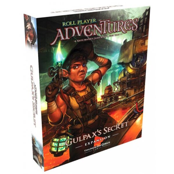 Roll Player Adventures: Gulpax's Secret Expansion - Thunderworks Games Blufspel|Bordspel|Coöperatief - Afbeelding 1