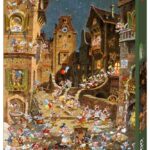Romantic Town By Night (1000) - Heye  Legpuzzel