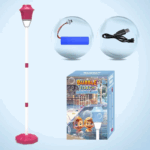 Bubble Breeze™ – Magisch&Muzikaal– Bellen Lamp Rood | Educatief Speelgoed