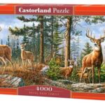 Royal Deer Family (4000) - Castorland  Legpuzzel