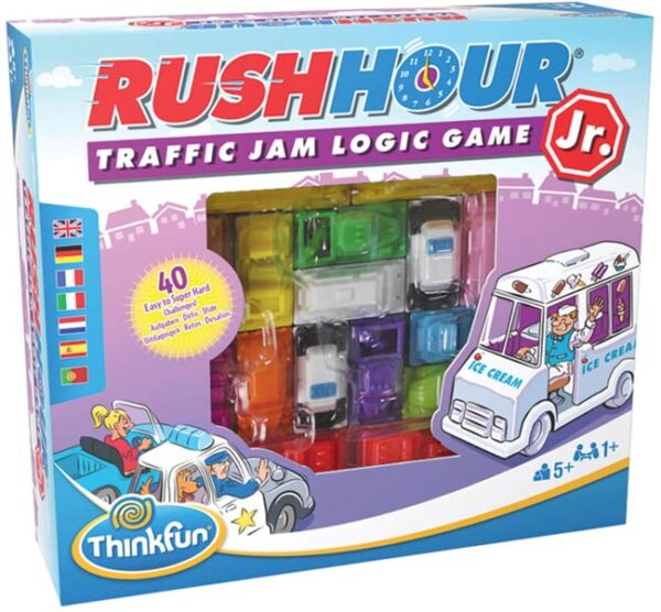 Rush Hour Jr - Thinkfun Denkspel Denkpuzzel - Afbeelding 1