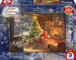 Santa Claus is here (1000) - Schmidt  Legpuzzel