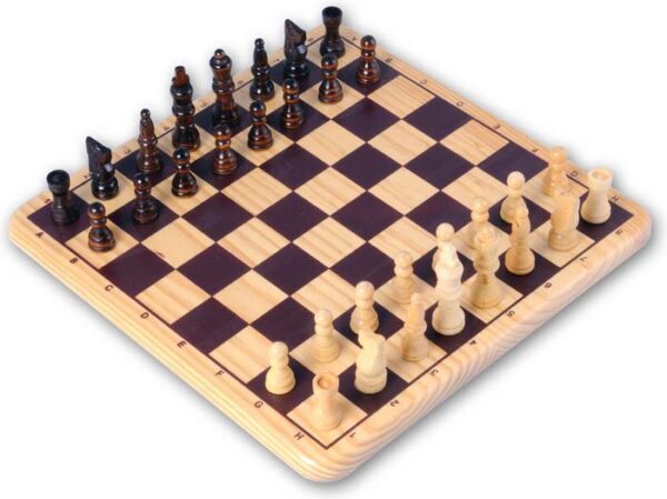 Schaakspel - Longfield Games Bordspel|Denkspel|Houten spel - Afbeelding 1