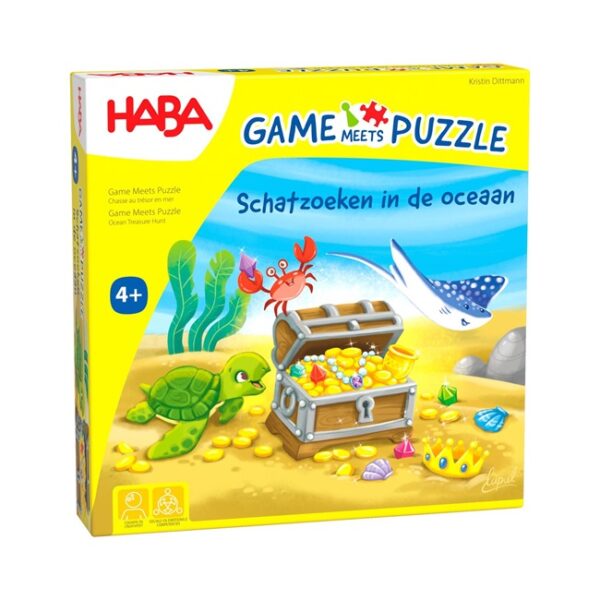 Schatzoeken in de Oceaan - HABA Legspel - Afbeelding 1