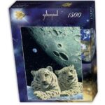 Schim Schimmel - Lair of the Snow Leopard (1500) - Grafika  Legpuzzel