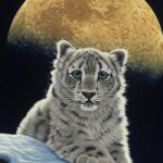 Schim Schimmel - Moon Leopard (1500) - Grafika  Legpuzzel