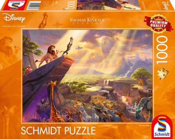 De Leeuwenkoning (1000) - Schmidt  Legpuzzel - Afbeelding 1