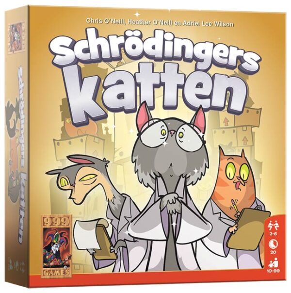 Schrödinger's Katten - 999 games Blufspel|Kaartspel - Afbeelding 1