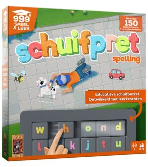 Schuifpret: Spelling - 999 games Taalspel|Educatief